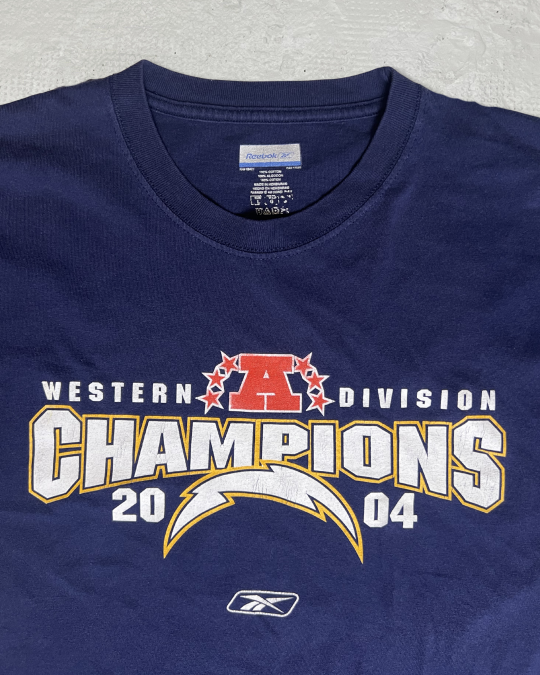04 San Diego Chargers AFC Western Division Champions Tee