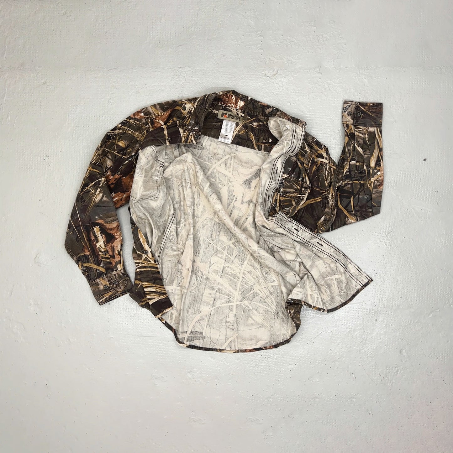 RUSSELL ATHLETIC CAMO SHIRT