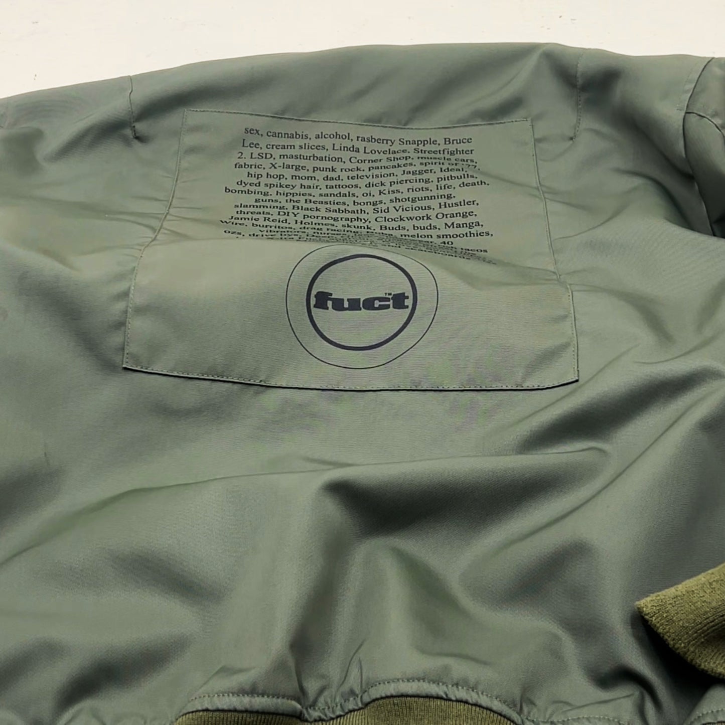 FUCT BOMBER JACKET