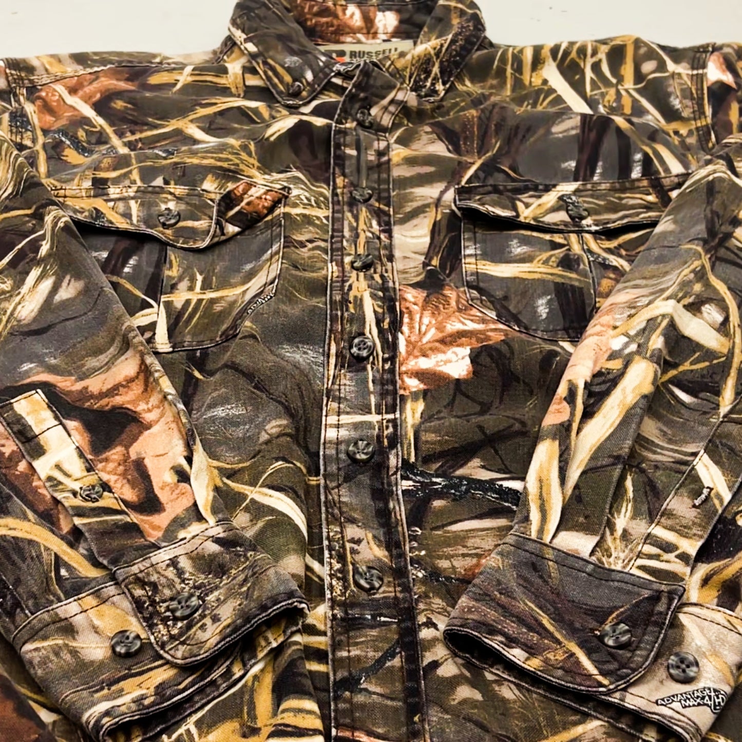 RUSSELL ATHLETIC CAMO SHIRT