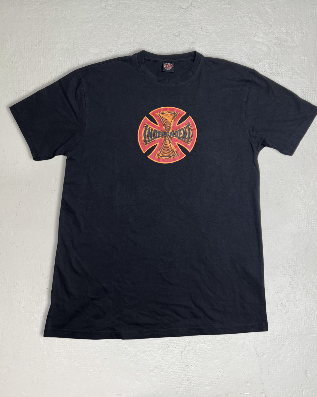 00s Independent Truck Co. Flame Cross Tee