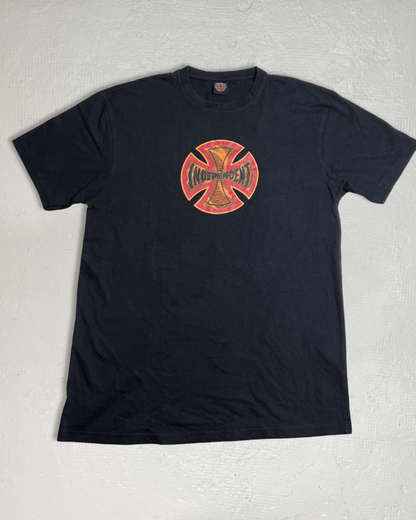 00s Independent Truck Co. Flame Cross Tee