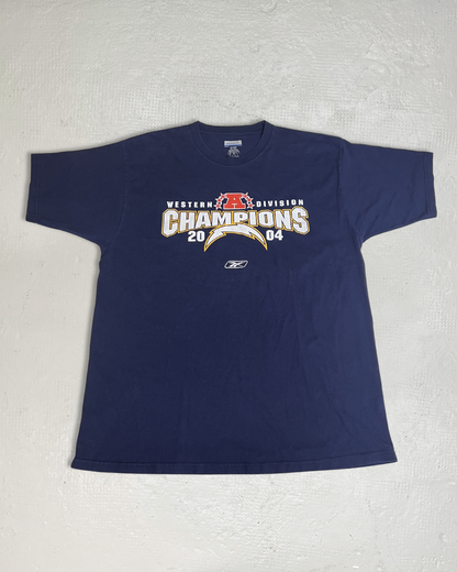 04 San Diego Chargers AFC Western Division Champions Tee
