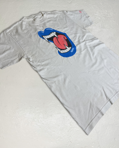 90s XLARGE Vampire Fang Mouth Tee