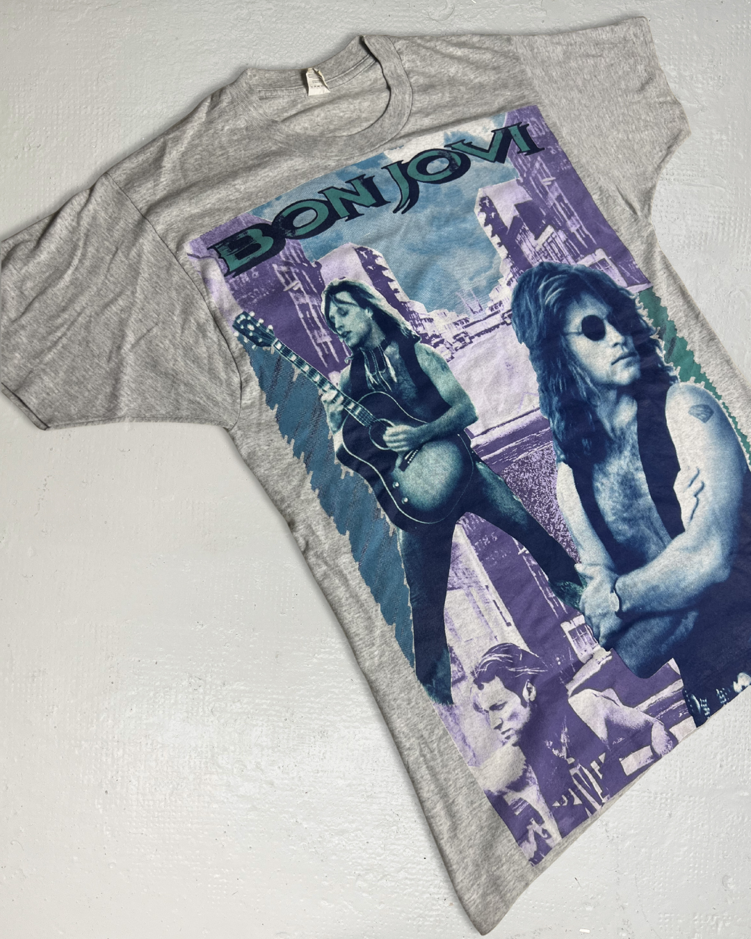 Bon Jovi Band Tee —  90s ⚠️ OFFICIAL TOUR