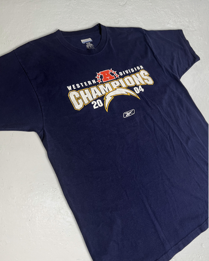 04 San Diego Chargers AFC Western Division Champions Tee