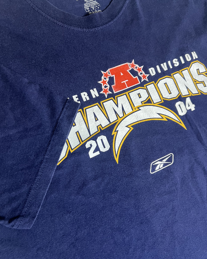 04 San Diego Chargers AFC Western Division Champions Tee
