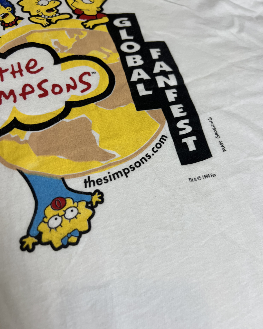 99 The Simpsons Global Fanfest Tee