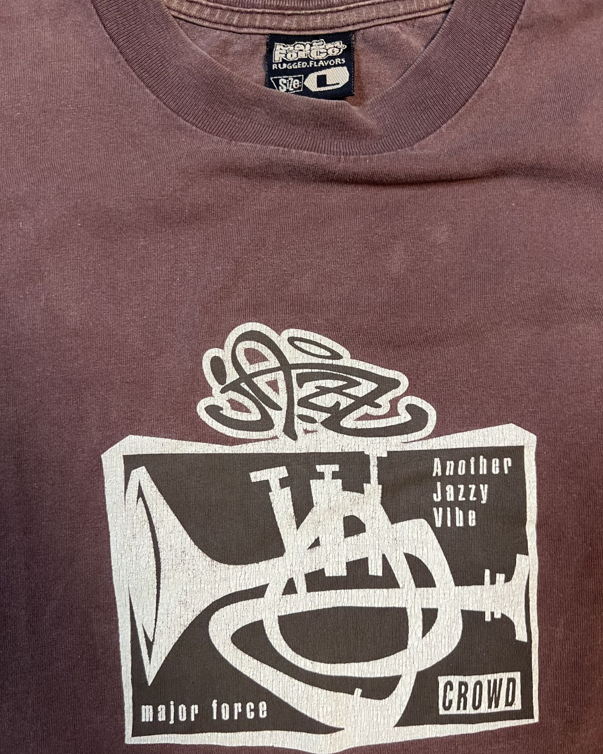 90s Major Force Jazz Crowd Tee