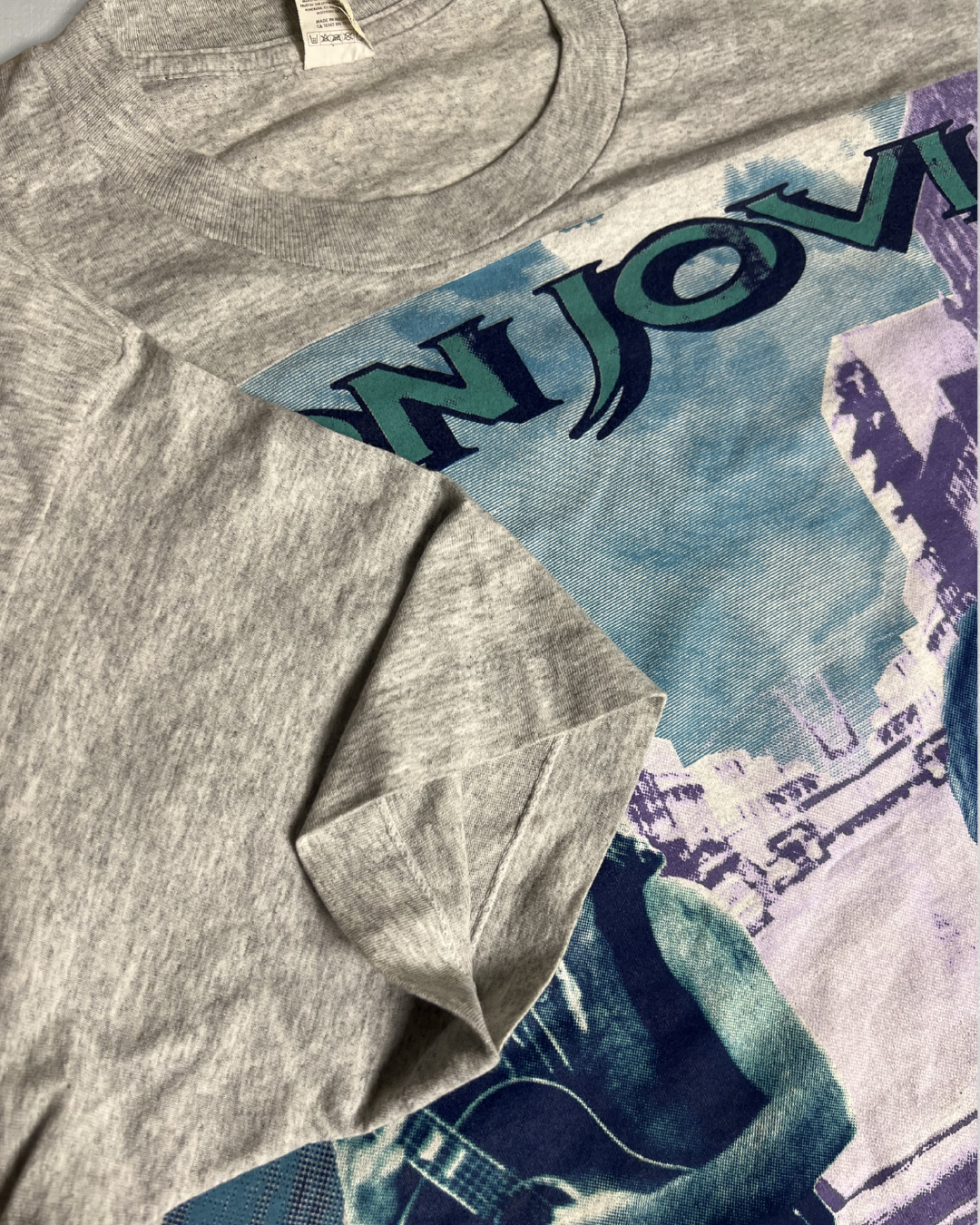 Bon Jovi Band Tee —  90s ⚠️ OFFICIAL TOUR