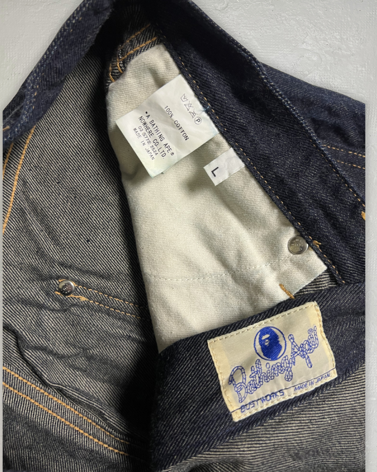 00s A Bathing Ape Bustworks Jeans