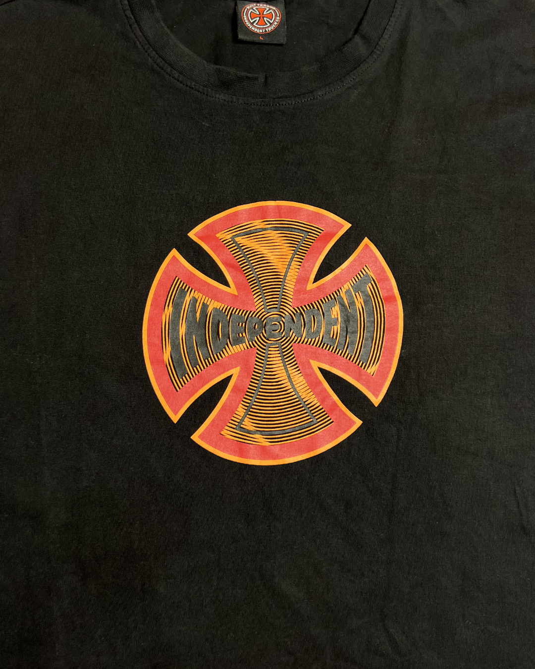 00s Independent Truck Co. Flame Cross Tee