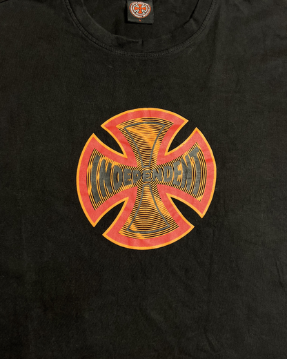 00s Independent Truck Co. Flame Cross Tee