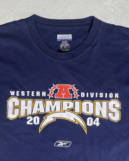 04 San Diego Chargers AFC Western Division Champions Tee