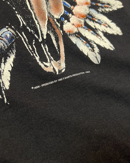 90s Harley Davidson Riders Italy Single Stitch Tee
