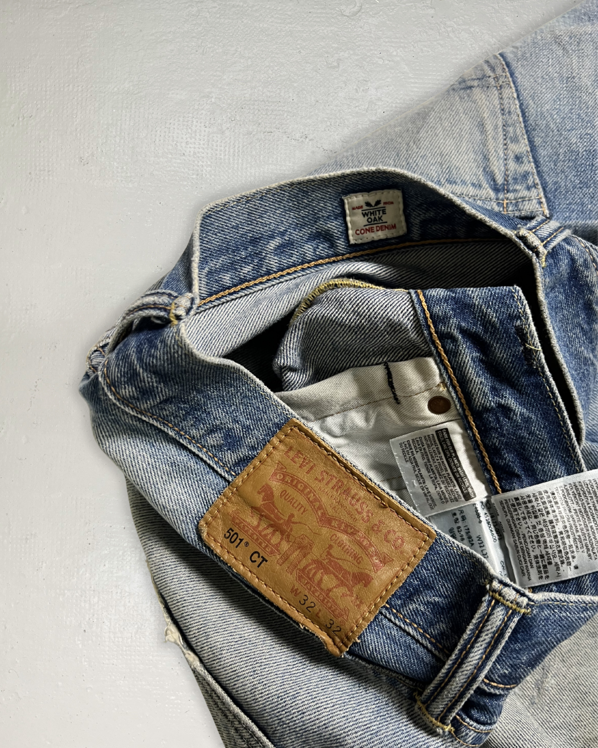 Levi’s 501 CT Selvedge Cone Mills White Oak