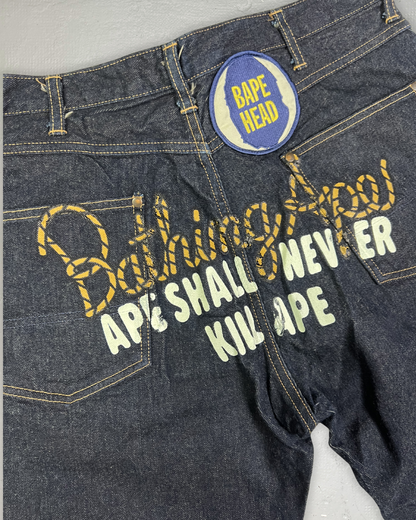 00s A Bathing Ape Bustworks Jeans